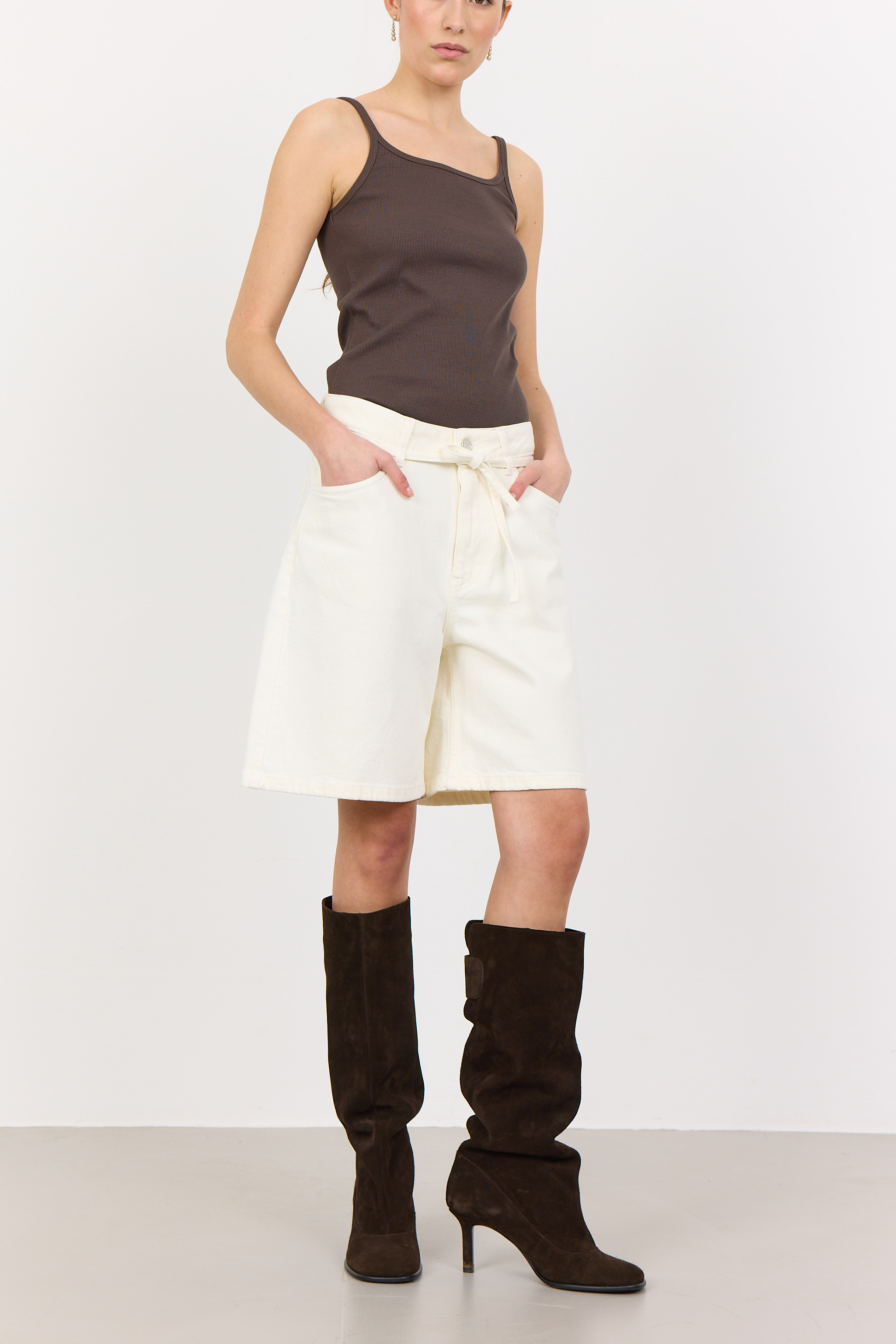 Lévete Room - Kosa 10 Shorts Star White - 3