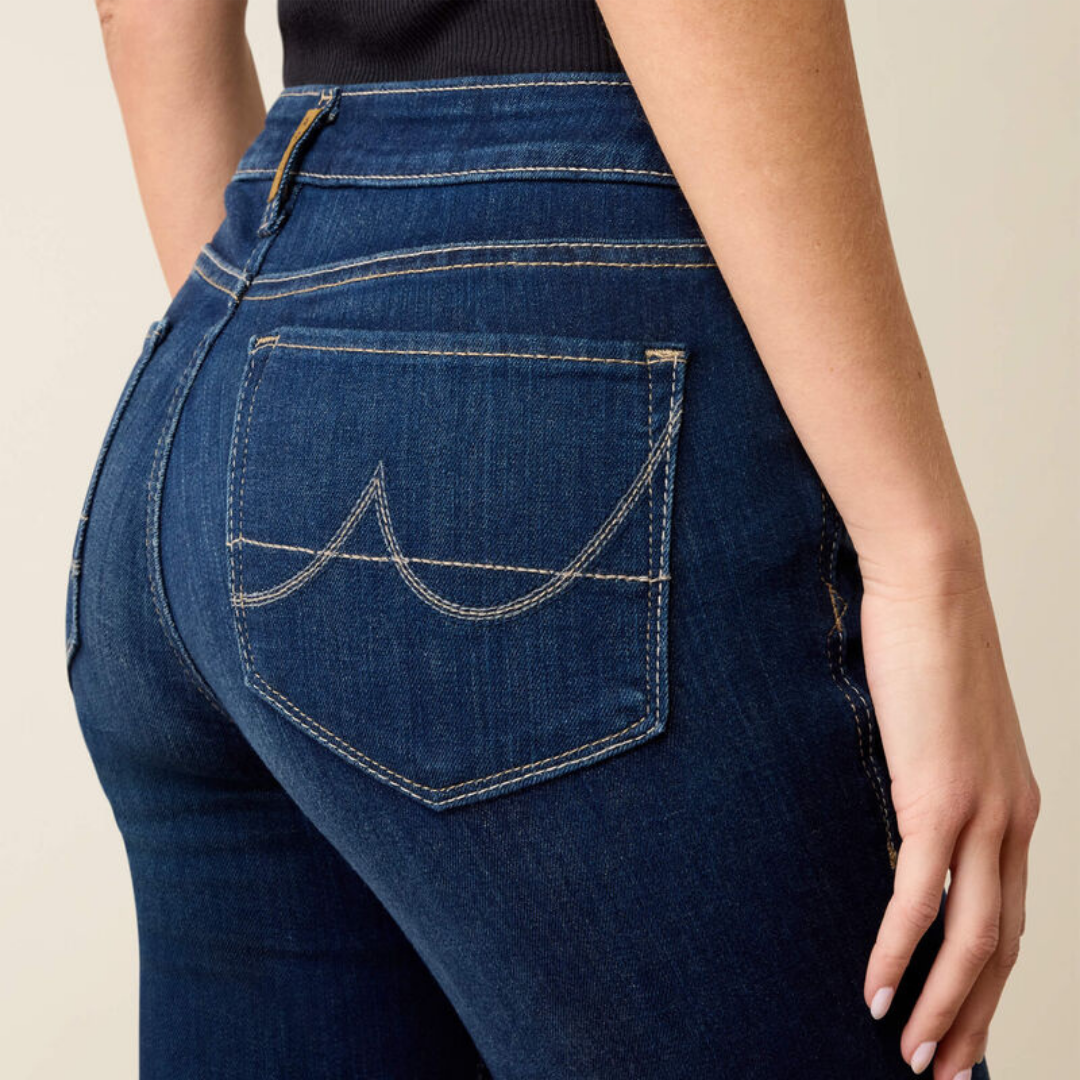 ARIAT WMS ULTRA STRETCH PERFECT KATIE FLARE JEANS - 8