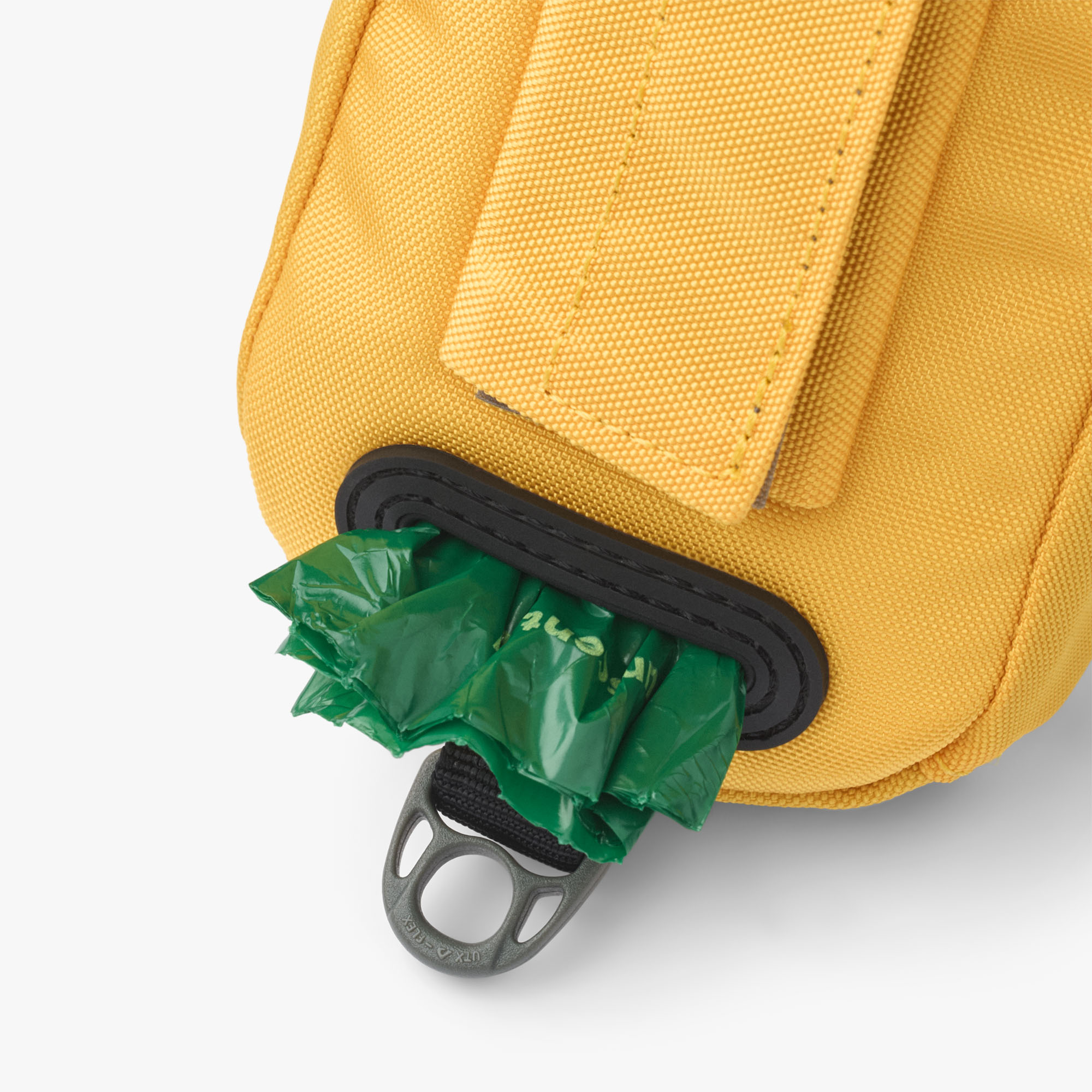 Dog Copenhagen Pouch Organizer Leash Bag - Lemon - Dispenser