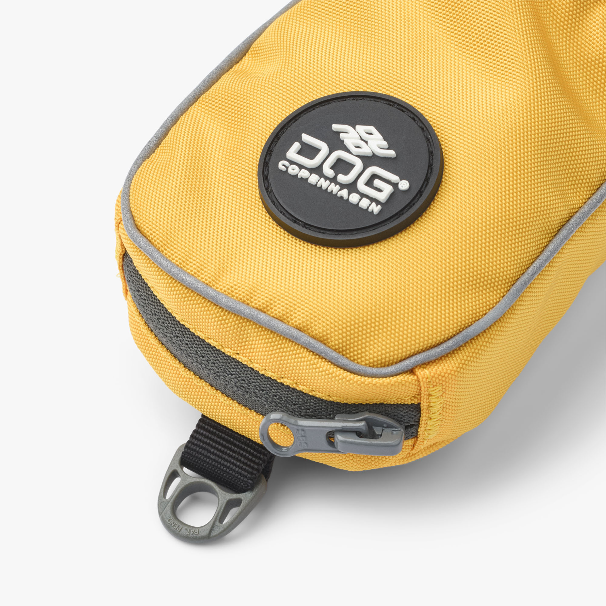 Dog Copenhagen Pouch Organizer Leash Bag - Lemon - Reflective