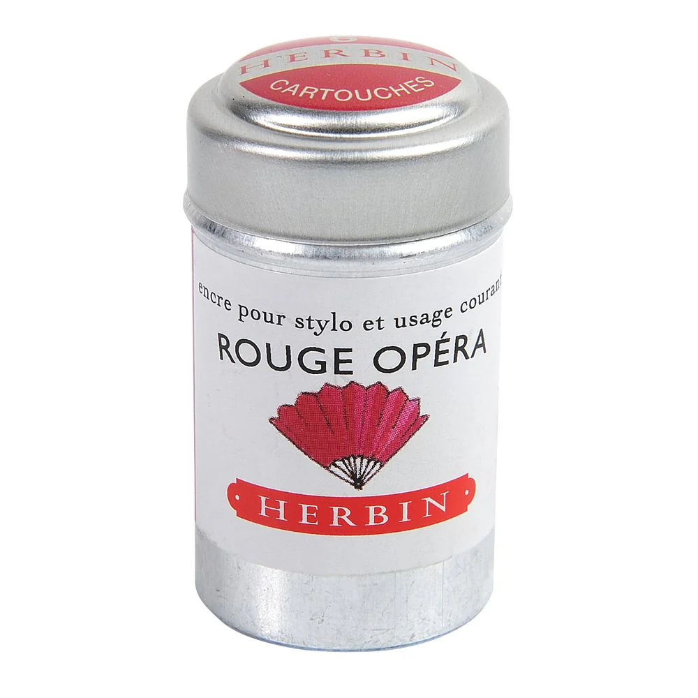Herbin Ink refill - Opera Red