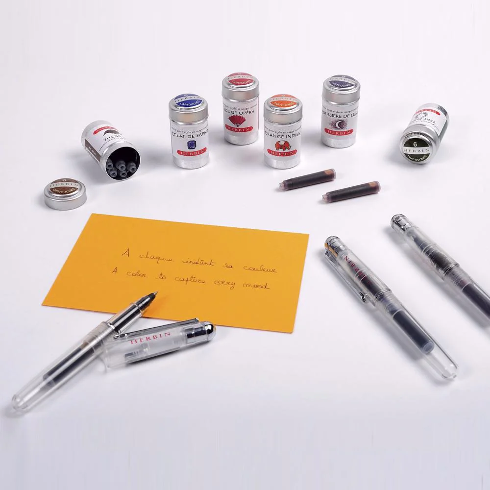 Herbin Ink refill - Opera Red - 6