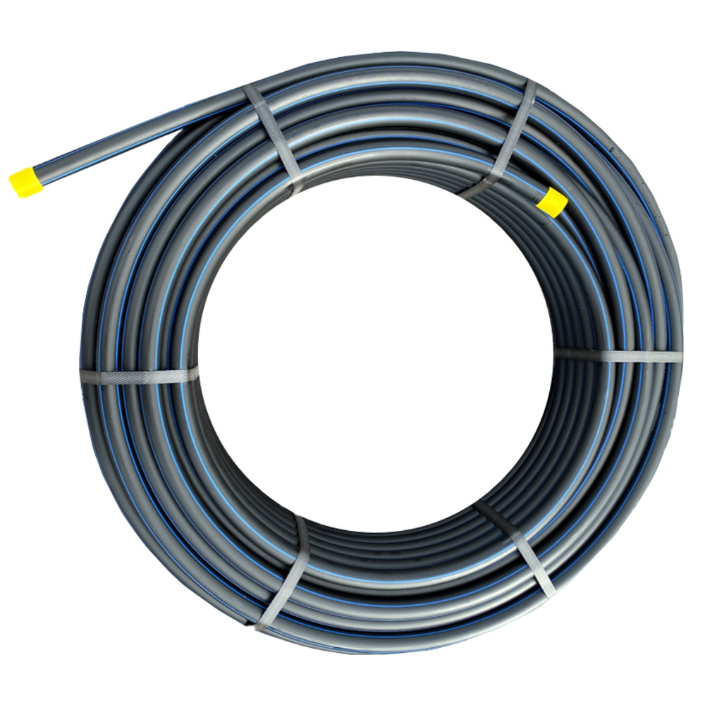 PE slang 20/2,0X25m KZ blå stripe SDR11 PN16 PE100RC