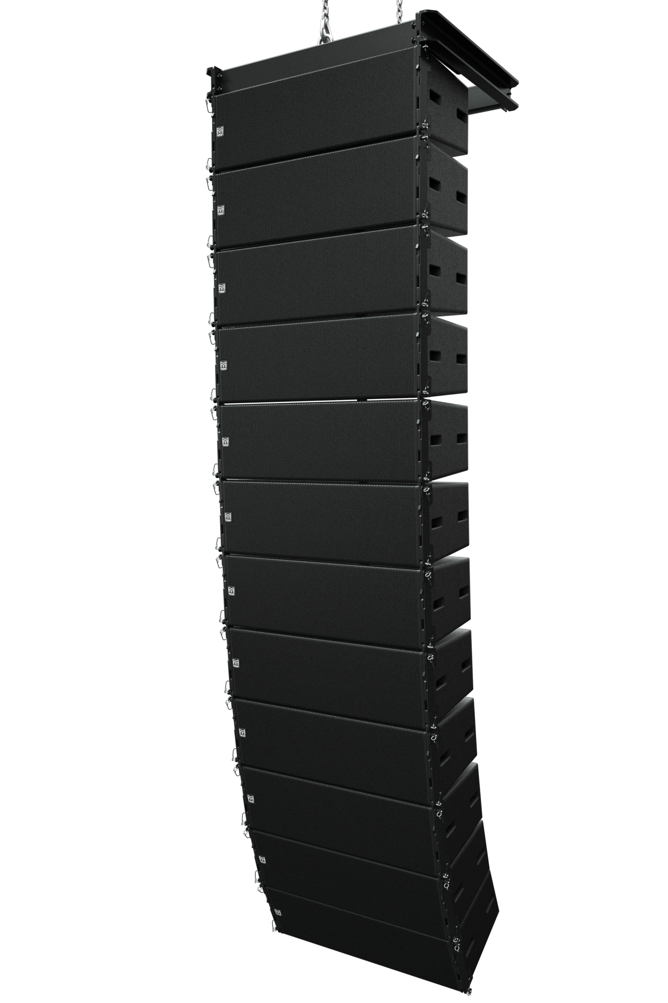 WPL - 12" Optimerad Line Array - Svart