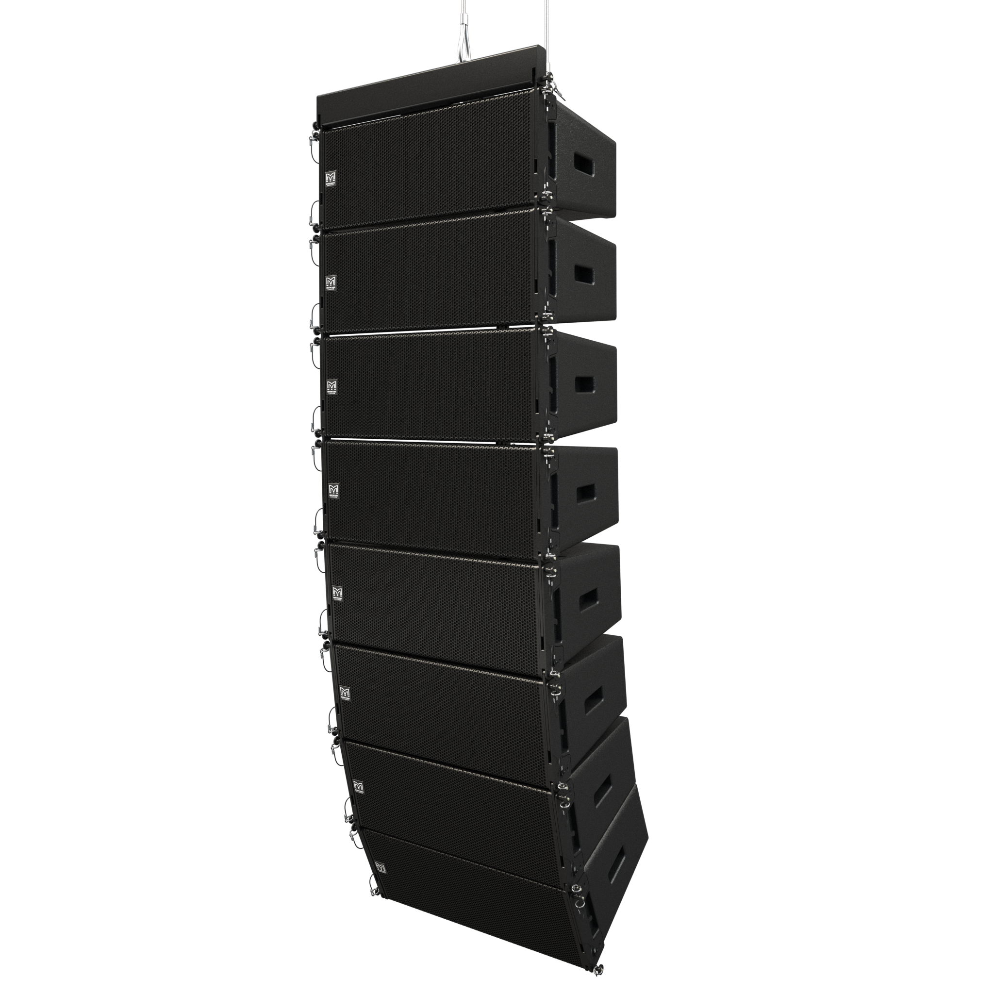 WPS - Kompakt 8" Optimerad Line Array - Svart
