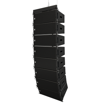 WPS - Kompakt 8" Optimerad Line Array - Svart