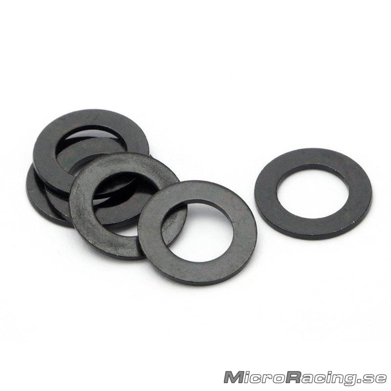 DEAL* HB RACING - Washer 7x12x0.8mm, 6st