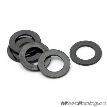 DEAL* HB RACING - Washer 7x12x0.8mm, 6st