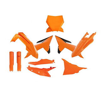 Rtech, Plastkit, ORANGE, KTM 2025