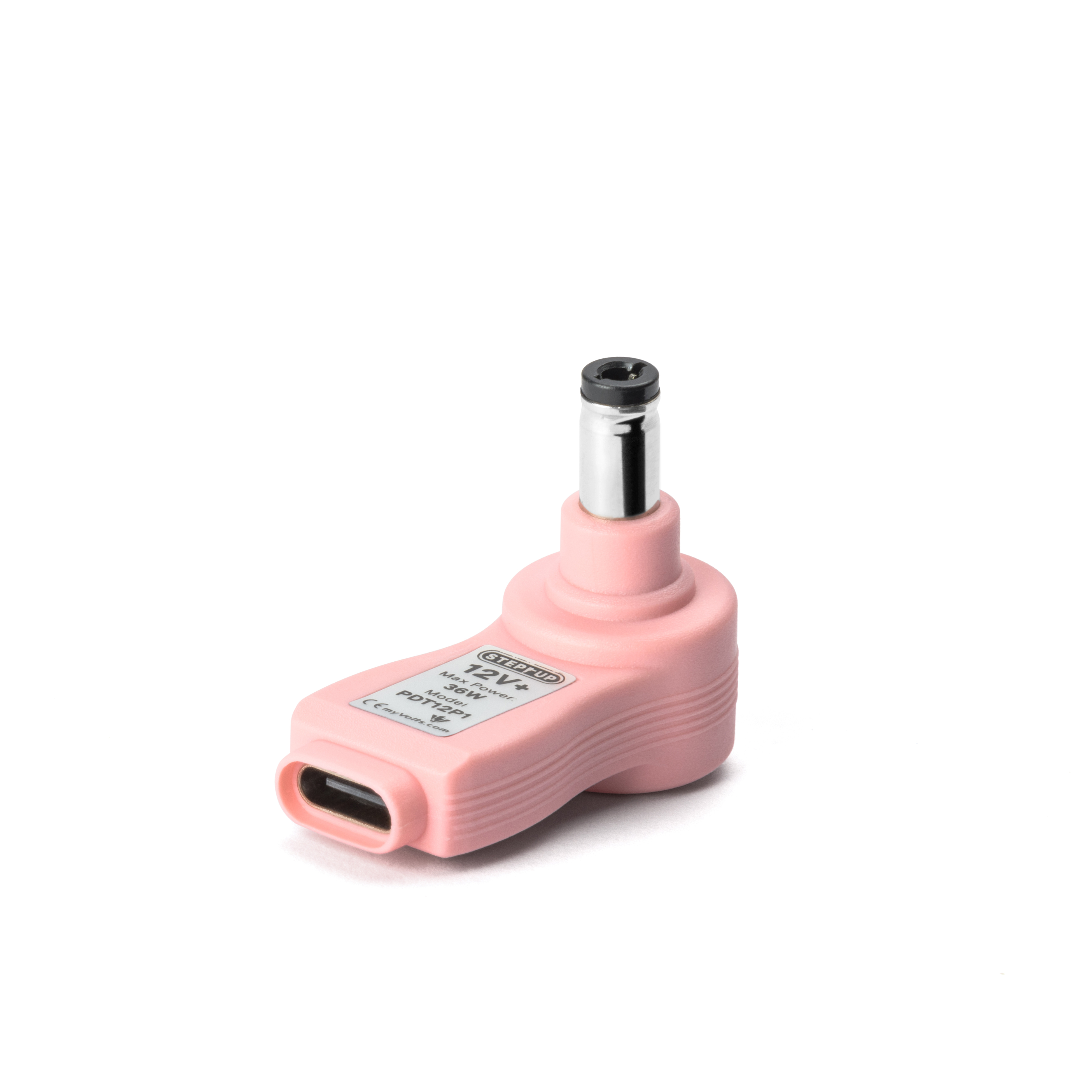 myVolts USB-C PD Step Up Tip, 12V c+ve 2.1mm/2.5mm - 2