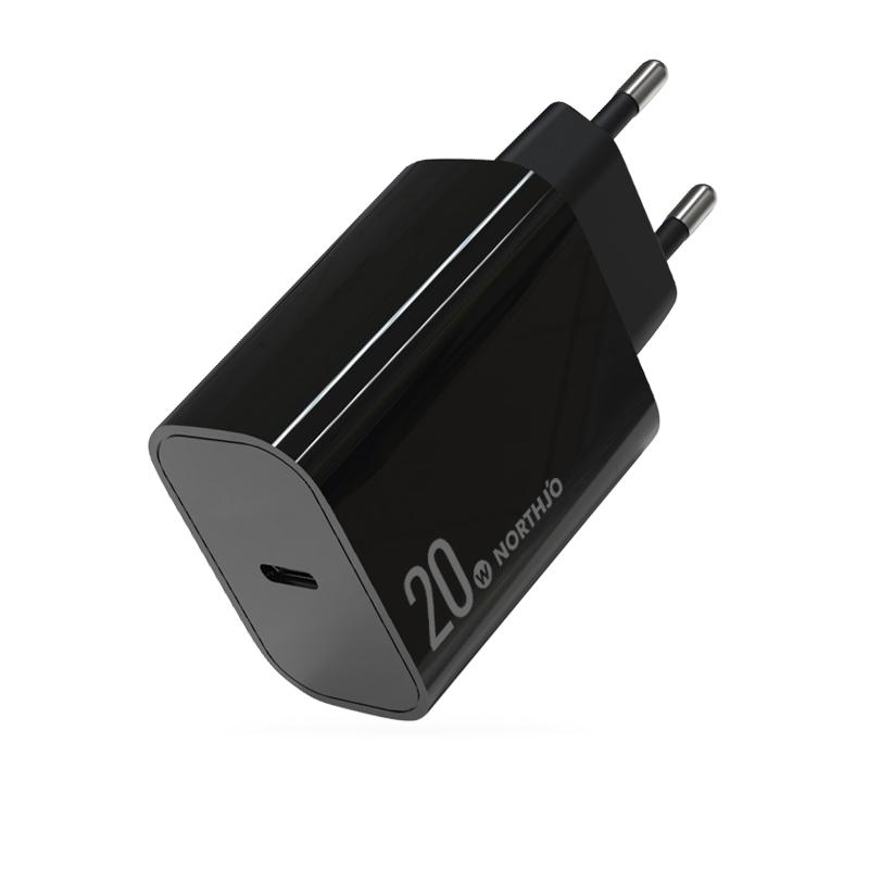 myVolts socket plug to USB-C PD 20W converter, EU Plug