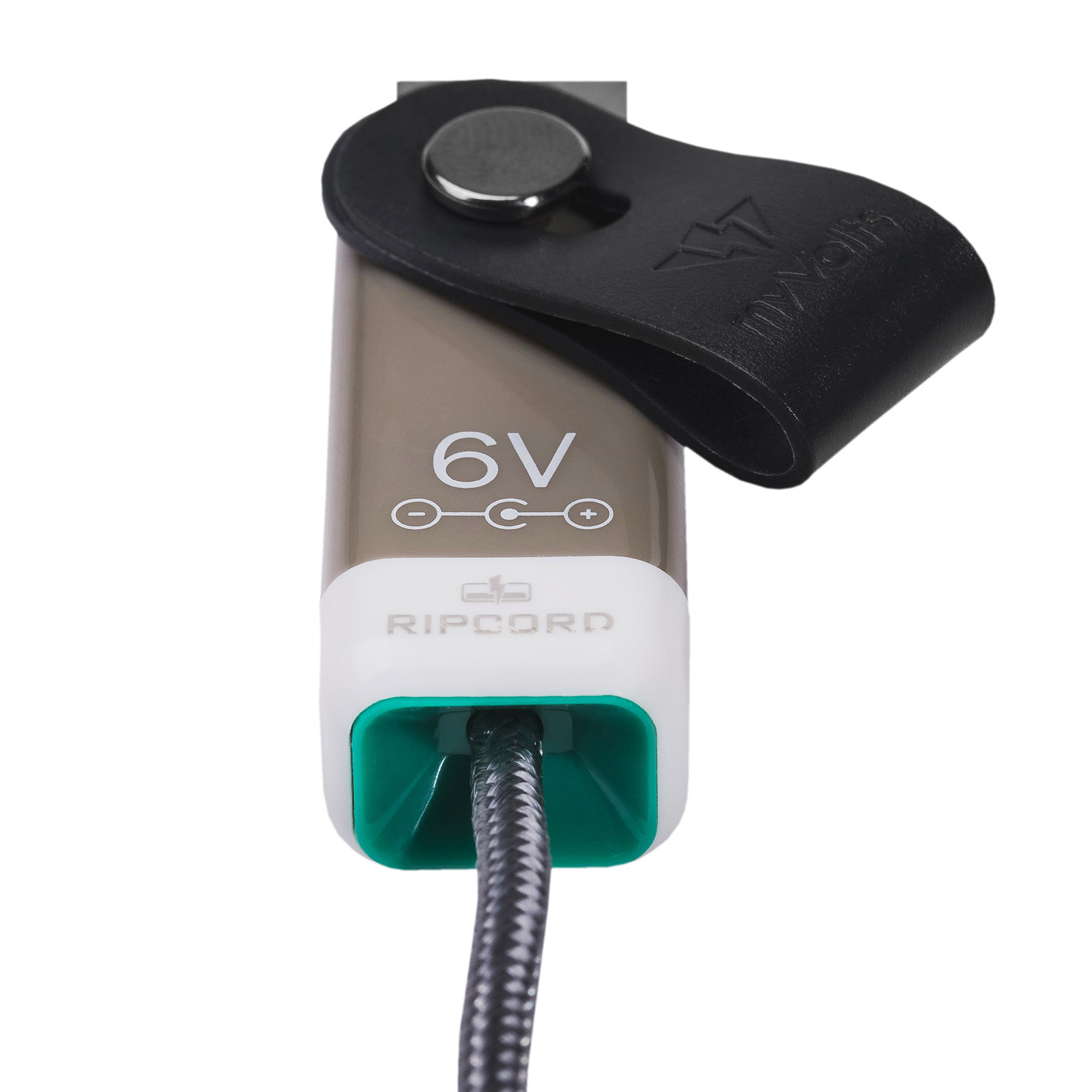 myVolts Ripcord USB to 6V DC power cable, centre positive polarity, tip size 5.5mm / 2.1mm - 4