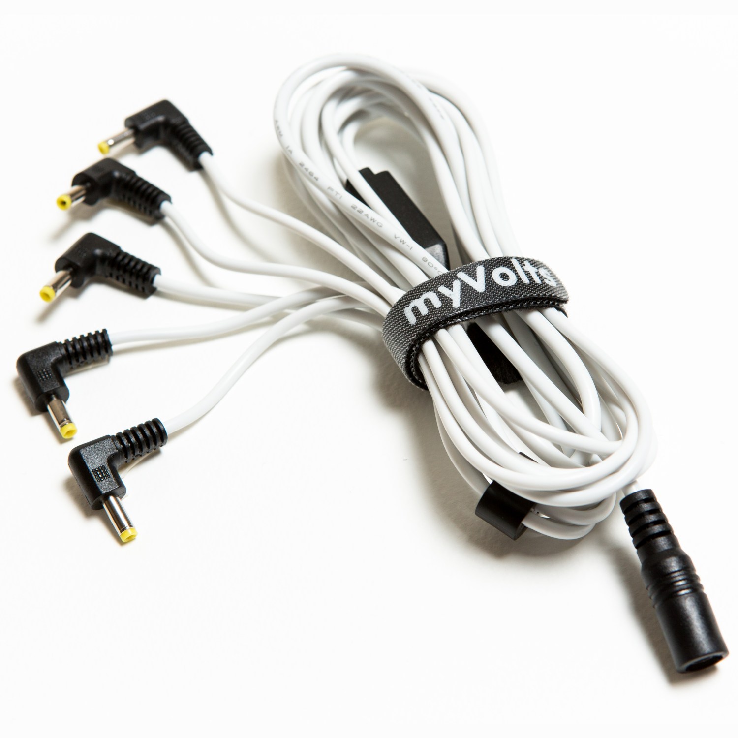 myVolts 5-way power splitter cable for Korg Volca (White)