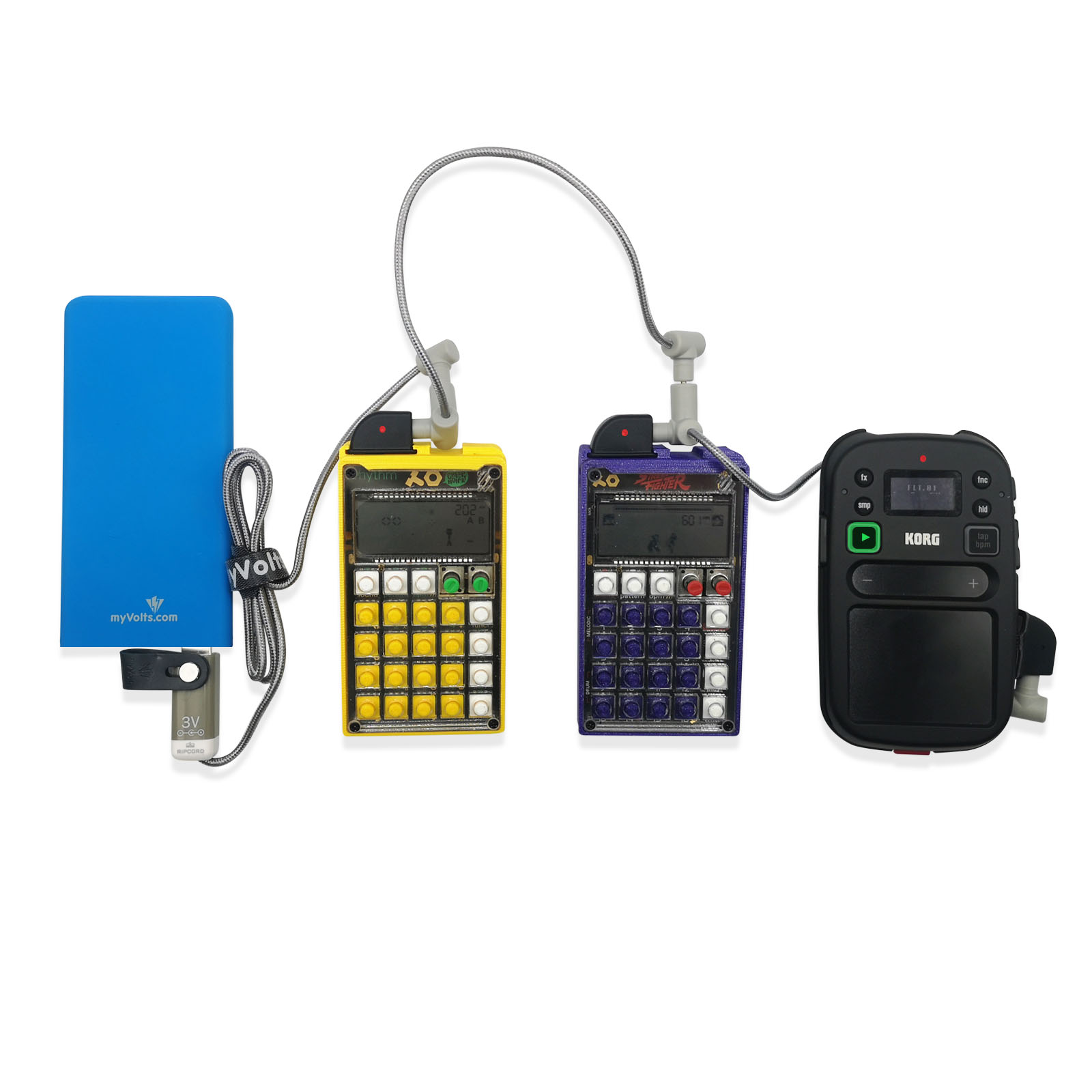 6 Battery ReVolt kit (power up to three devices that need 2 x AAA or 2 x AA batteries from USB) - 4