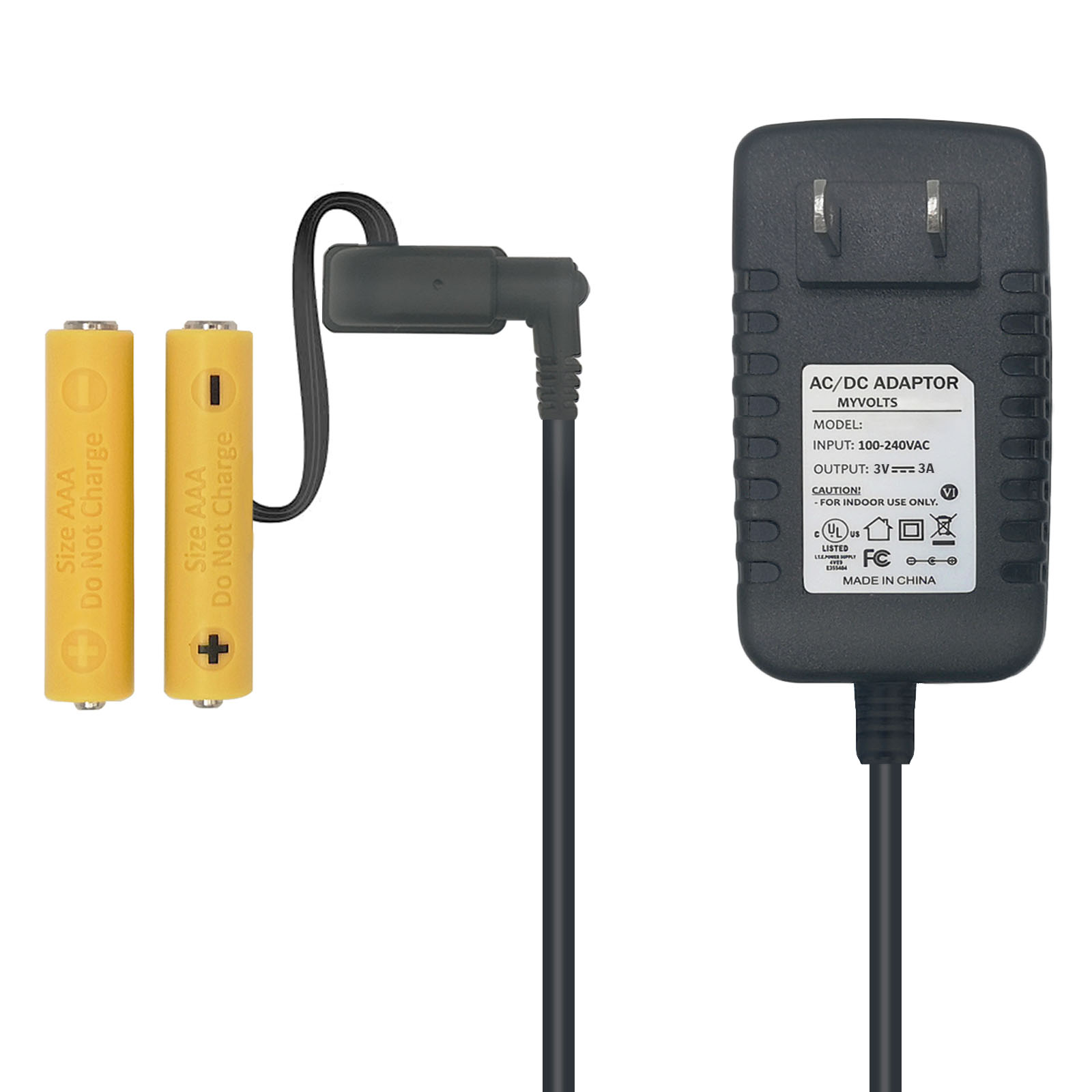 myVolt ReVolt AAA Bridge cable with AAA dummy battery - 5