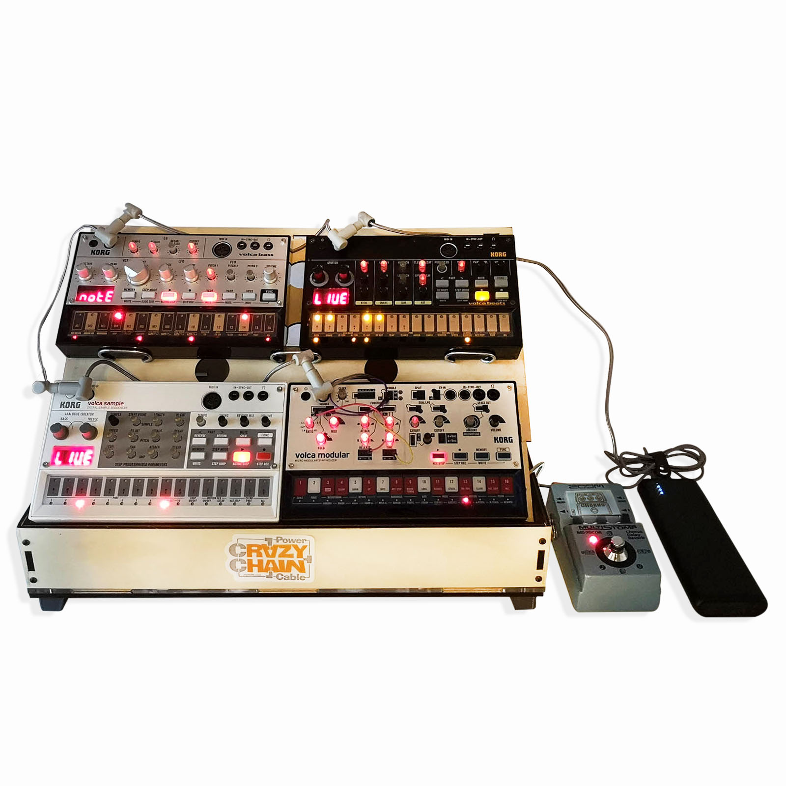 myVolts VAR8 myVolts Crazy Chain Volca Train Gang Multipack - 5