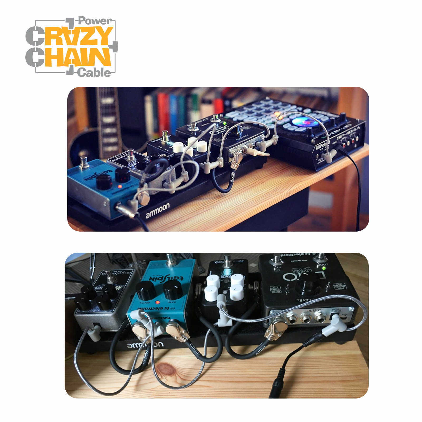 VAR9 myVolts Crazy Chain Multipack Pedal Train Gang - 5
