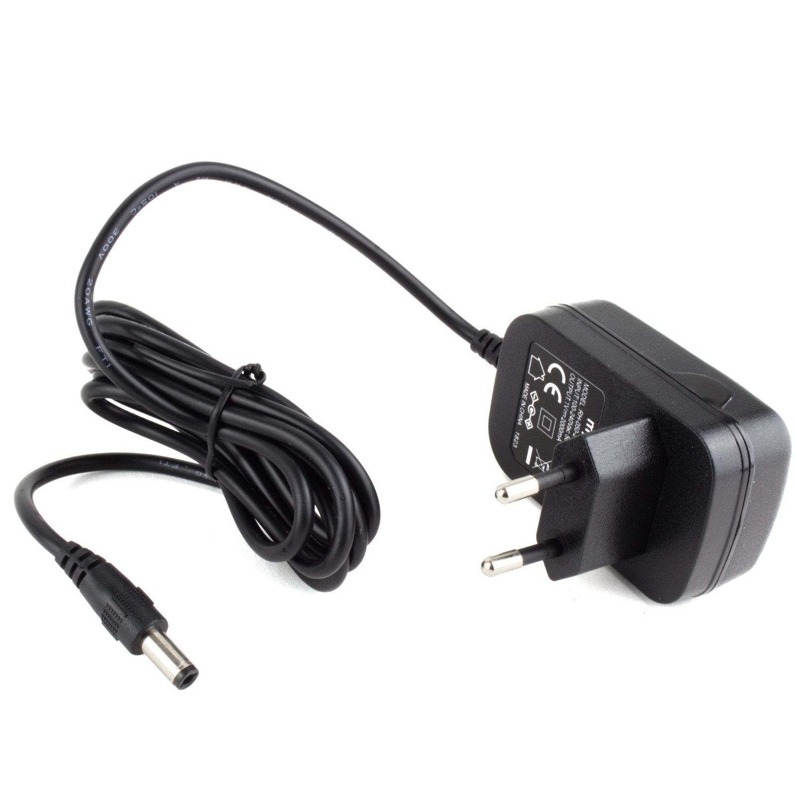 myVolts EU 7.5V DC 1A C+ve 2.1/2.5 x 5.5 x 9.5 straight tip