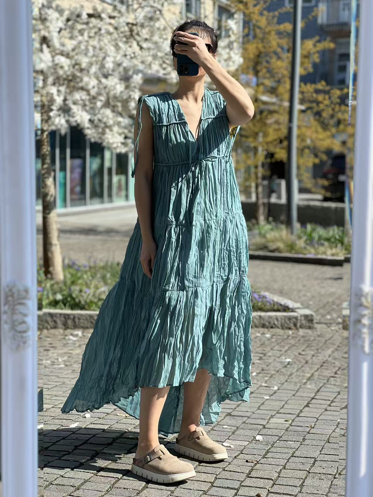 Copenhagen Muse Rachel Dress Blue - 7