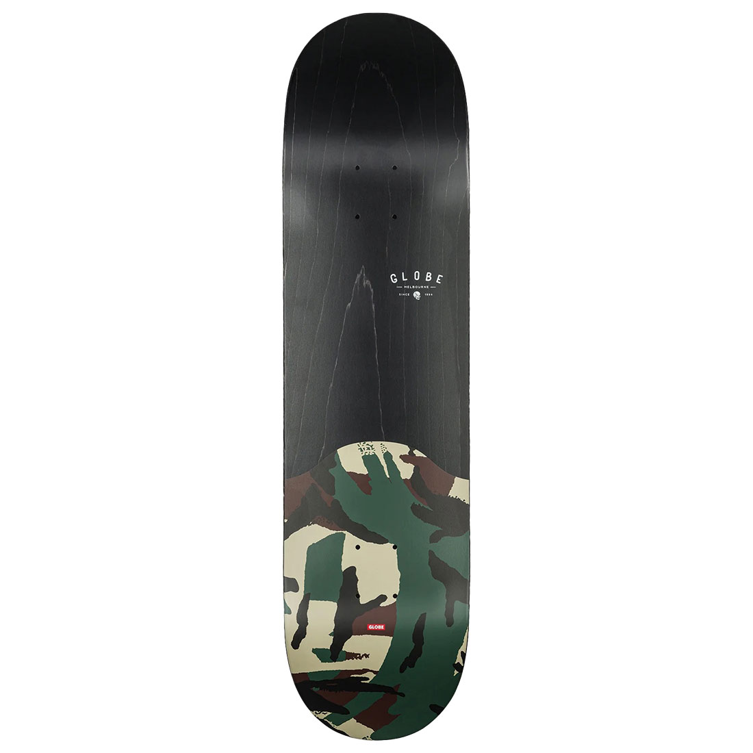 Globe Skateboard - G1 Argo Black Camo 8.125