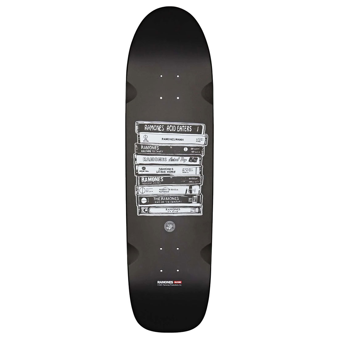 Globe Skateboard Shooter Ramones/ Hey Ho 8.625