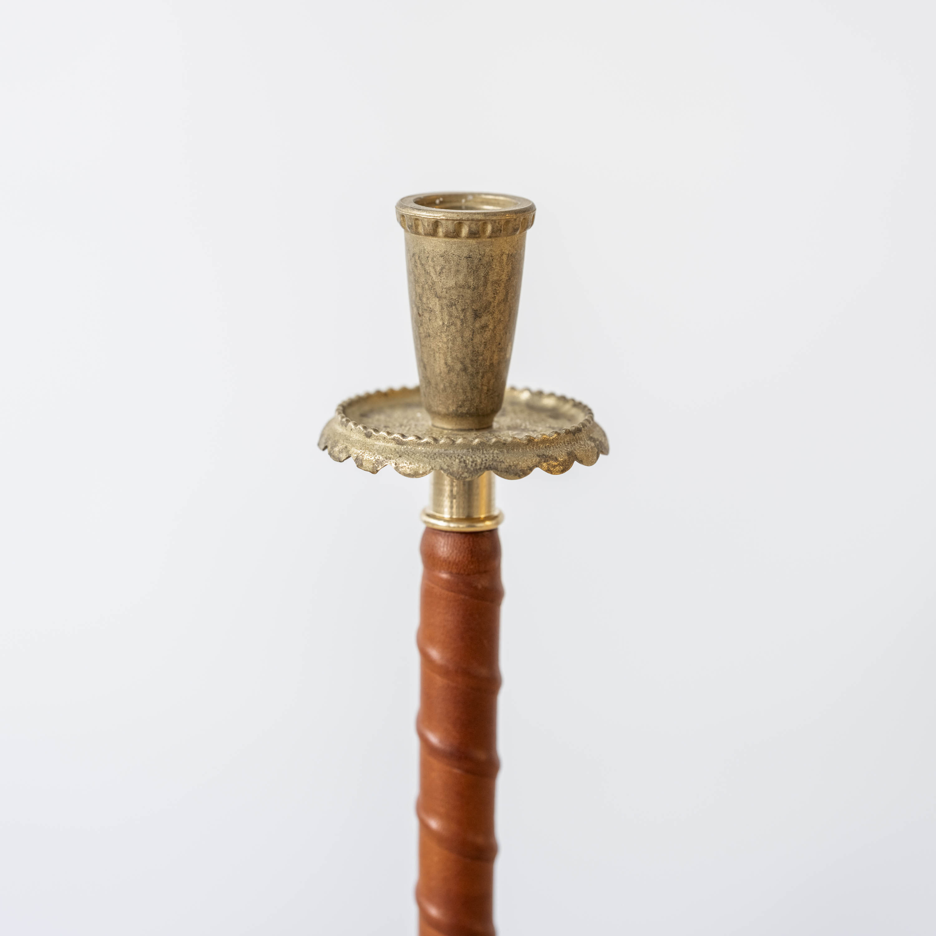 Ljusstake Filip - Cognac - 3