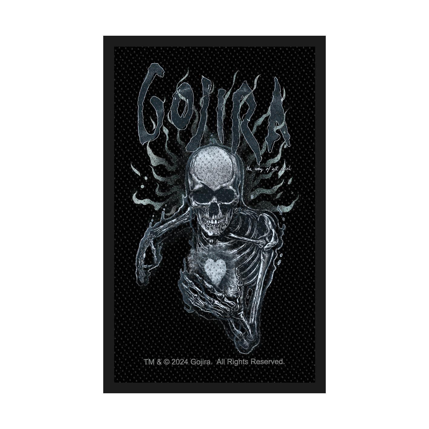 GOJIRA  STANDARD PATCH - THE WAY OF ALL FLESH