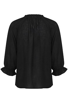 CRVENTA BLOUSE - BLACK -  CREAM