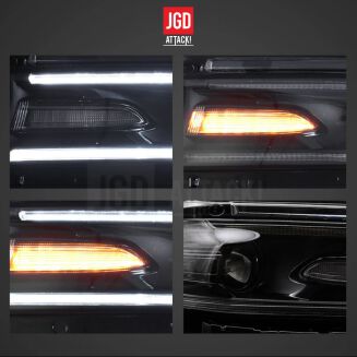 VLAND LED RGB Strålkastare – Sats (DODGE CHARGER 2015–2023) - 3