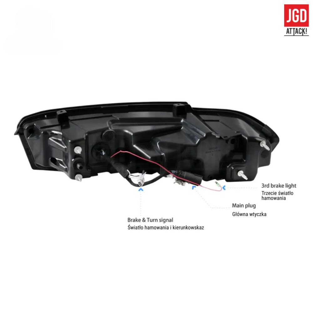 Bakljus – VLAND – C8-Design (CHEVROLET CAMARO 2019–2023) - 3