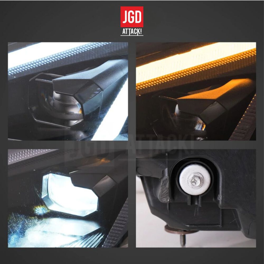 Full-LED Strålkastare – Sats (CHEVROLET CORVETTE C6 2006–2013) - 4