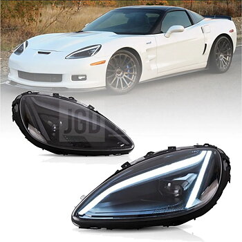 Full-LED Strålkastare – Sats (CHEVROLET CORVETTE C6 2006–2013)
