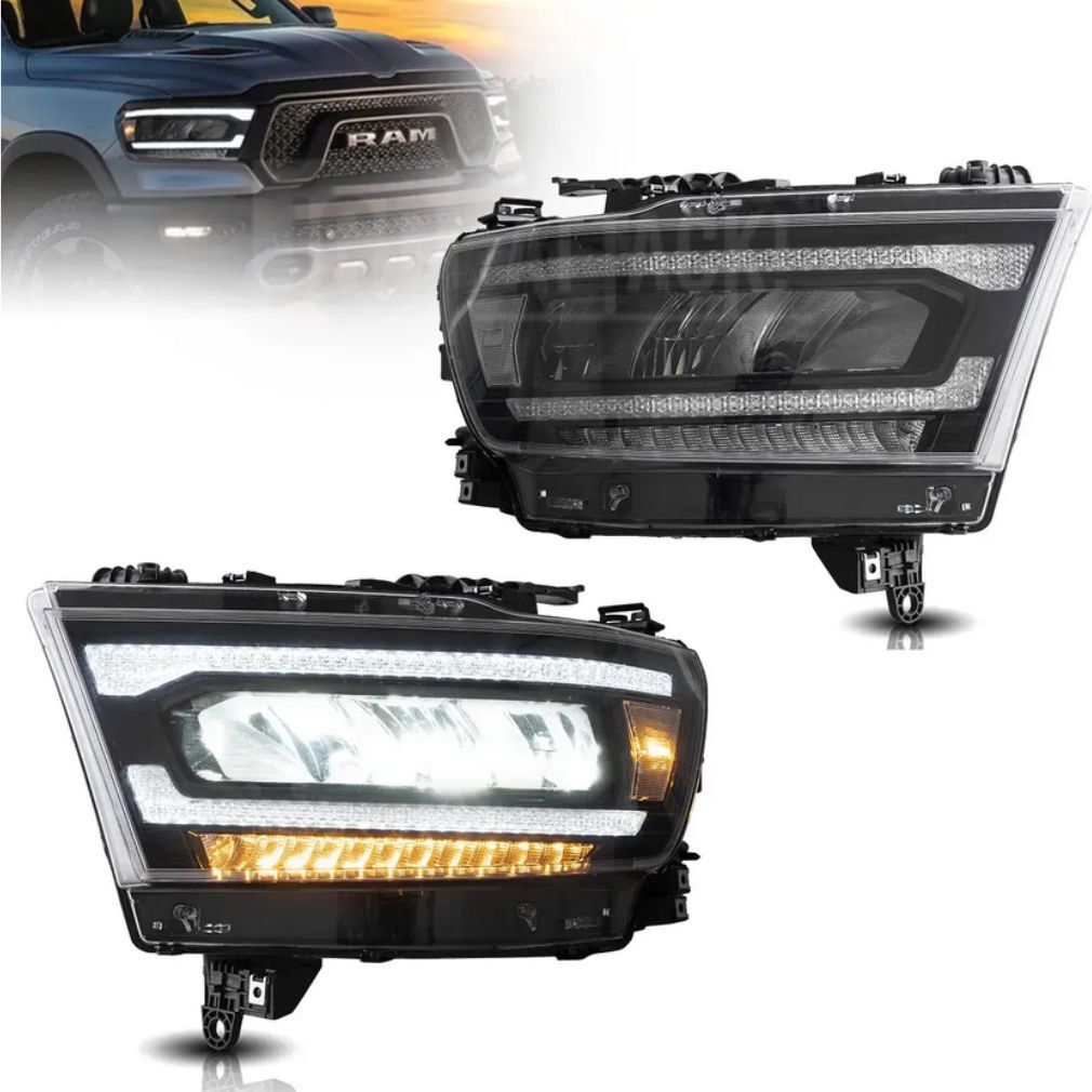 VLAND MATRIX Full-LED Strålkastare – Sats (DODGE RAM 2019–2024)
