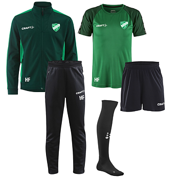 Träningspaket med fullzip tröja, Junior.