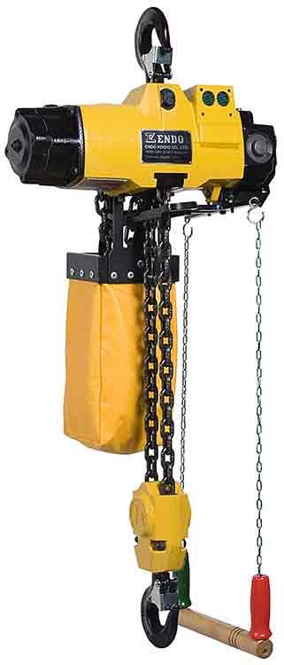 Tryckluftstelfer Endo EHV98WC / Maxlast 980 kg / Lyfthöjd: 3 m