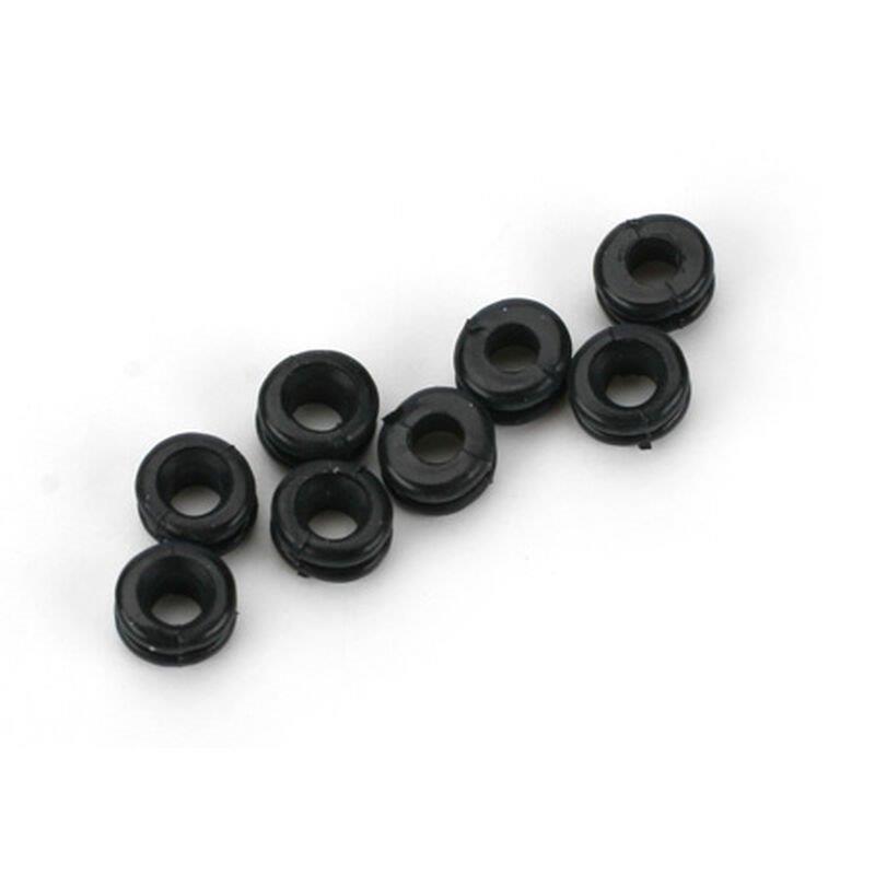 BLADE Canopy Mounting Grommets (8): BMCX2/T, MSR, FHX, MH-35