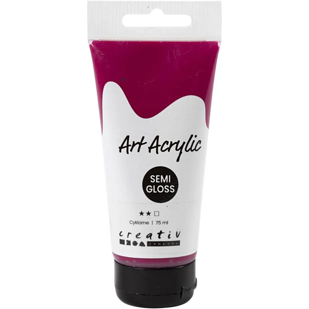Akrylfärg  75ml/flaska - 9