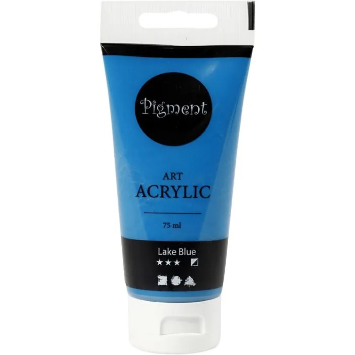 Akrylfärg  75ml/flaska - 13