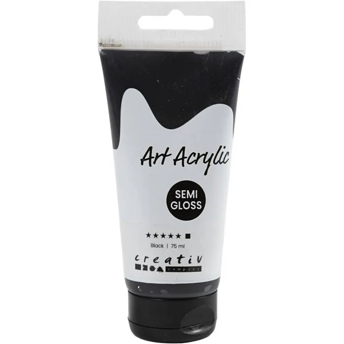 Akrylfärg  75ml/flaska - 19
