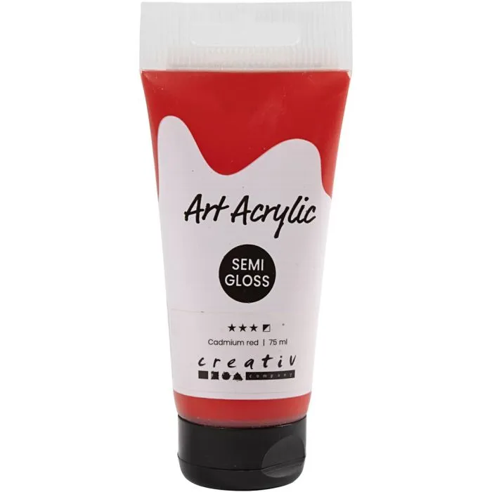 Akrylfärg  75ml/flaska - 7