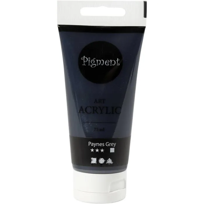 Akrylfärg  75ml/flaska - 14