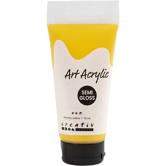 Akrylfärg  75ml/flaska - 2