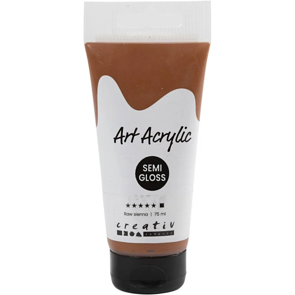 Akrylfärg  75ml/flaska - 17