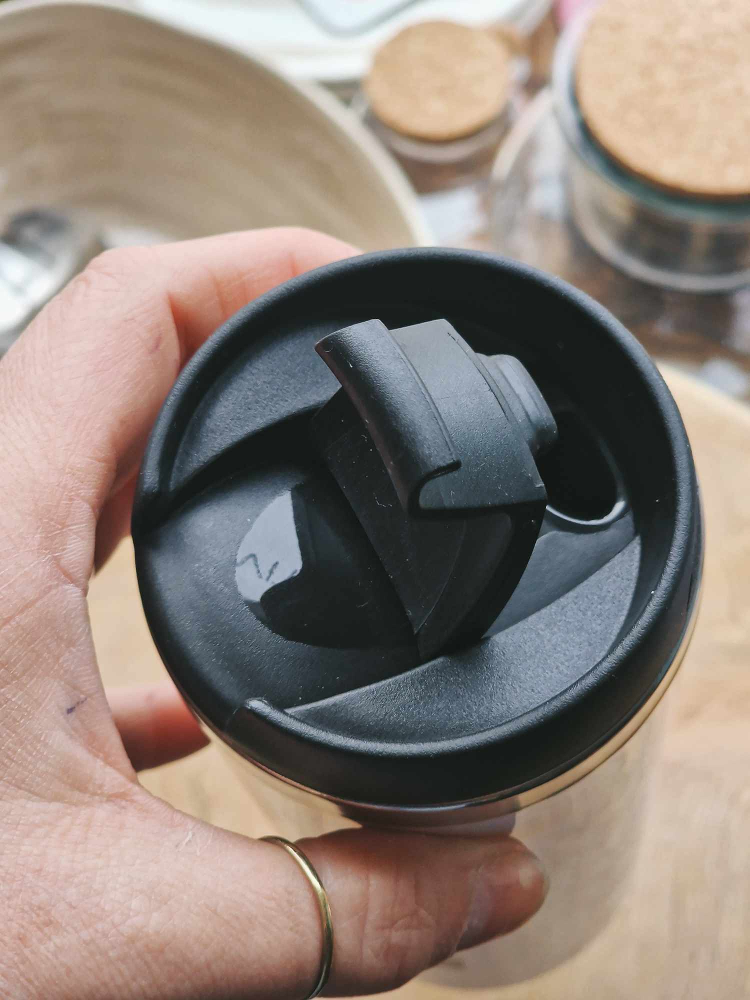 Thermos mug "Coffee is the answer to everything"
