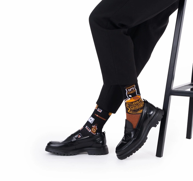 Many Mornings Whisky Socks - 2