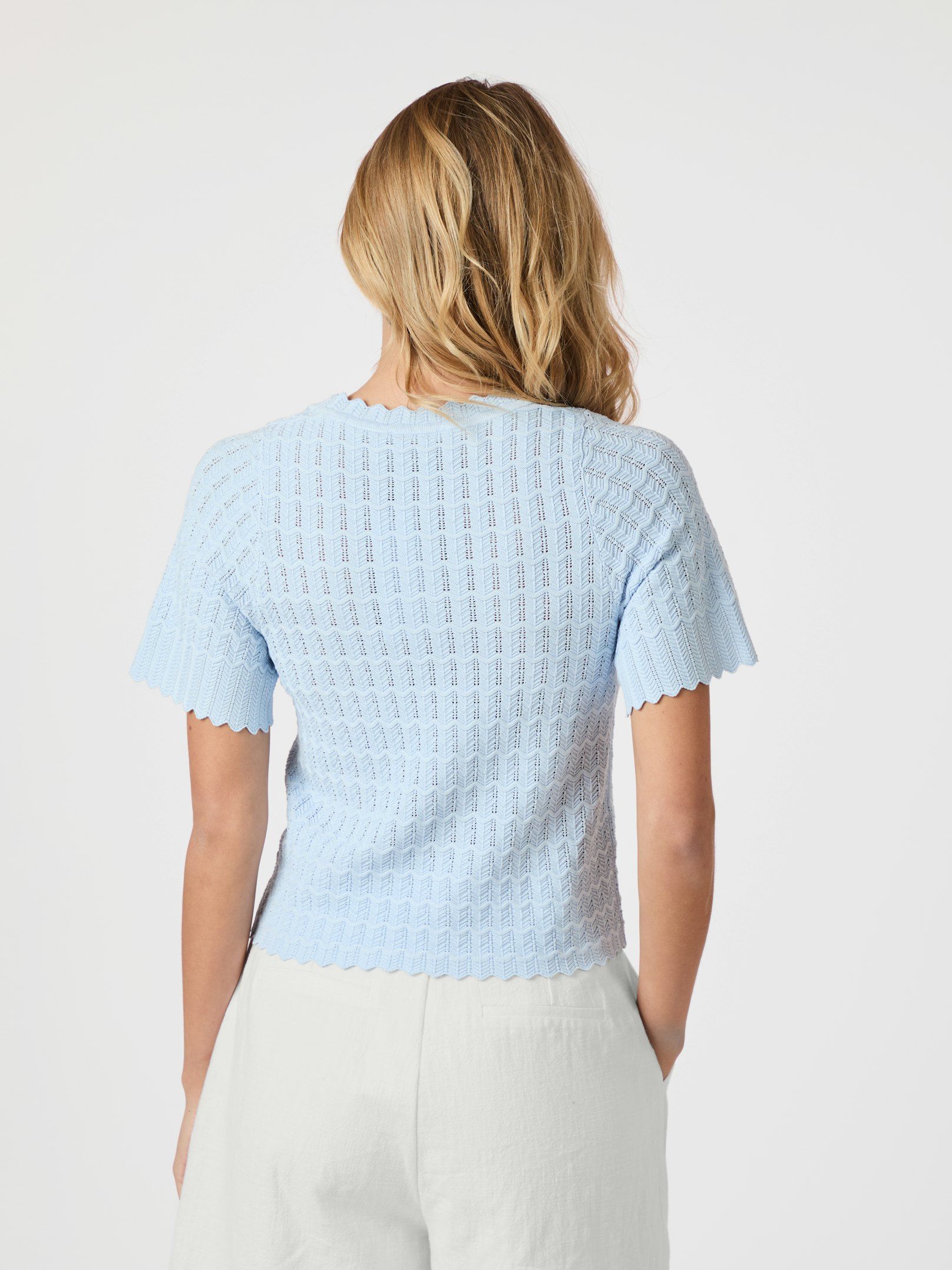 Neo Noir Meiko Solid Knit Blouse - 5