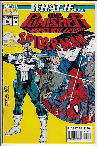 What If? 2nd Series # 58 VF/NM Punisher Spider-Man