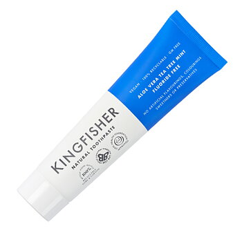 Tandkräm Kingfisher utan fluor med Aloe & Tea Tree Mint 100ml