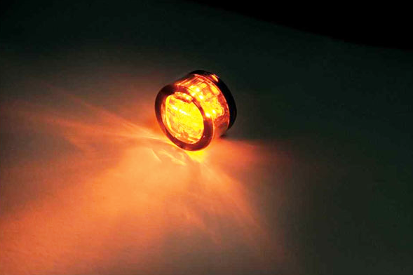 Miniblinkers Led Smoked Glas,Ec
