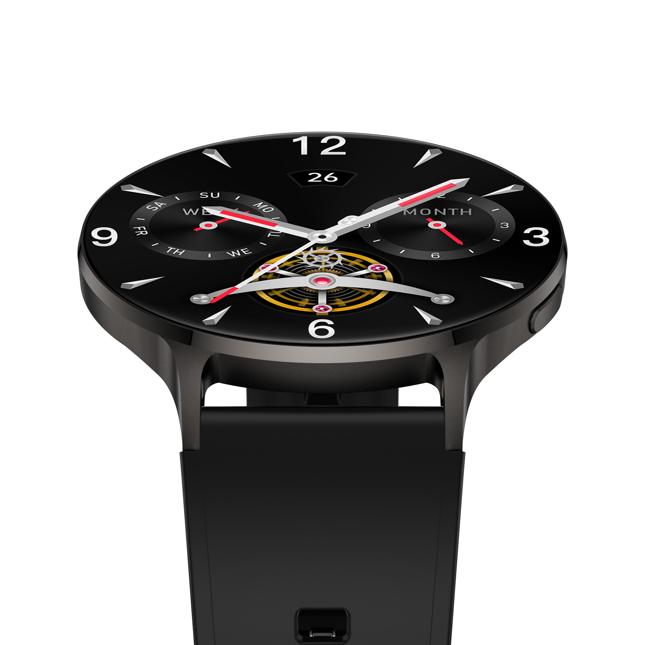 Philippe Palmer Smart Watch LP78 AMOLED Ultra Thin Black - 19